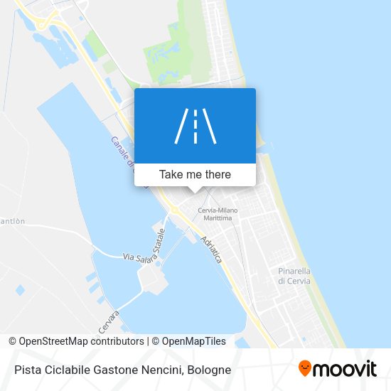 Pista Ciclabile Gastone Nencini map