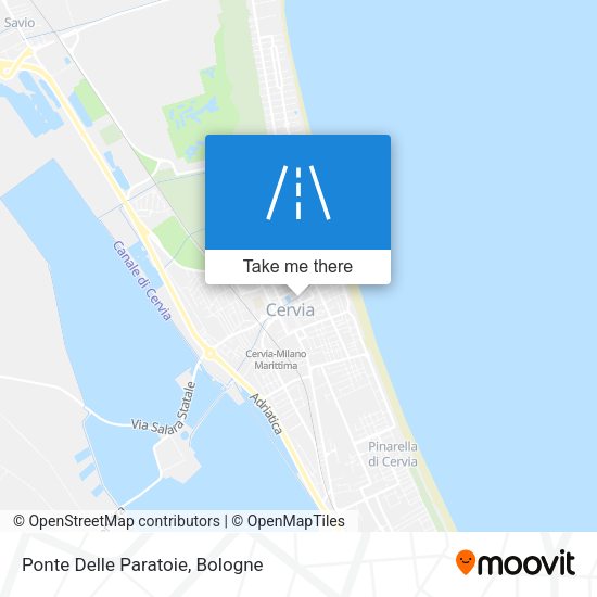 Ponte Delle Paratoie map