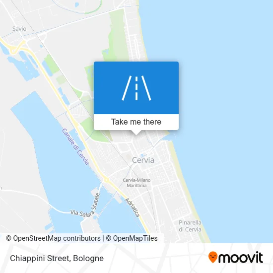 Chiappini Street map