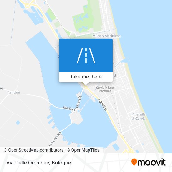 Via Delle Orchidee map