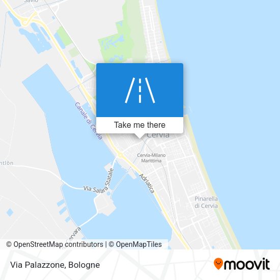Via Palazzone map