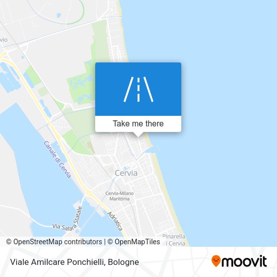 Viale Amilcare Ponchielli map