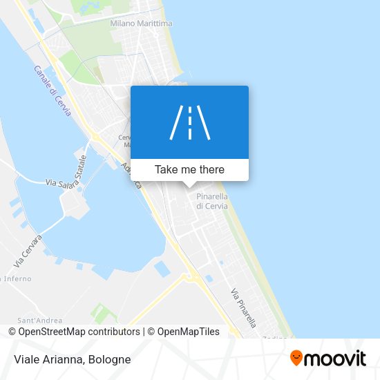 Viale Arianna map