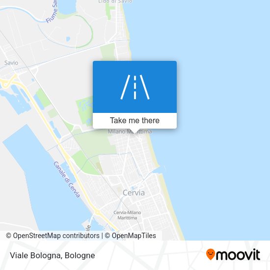Viale Bologna map