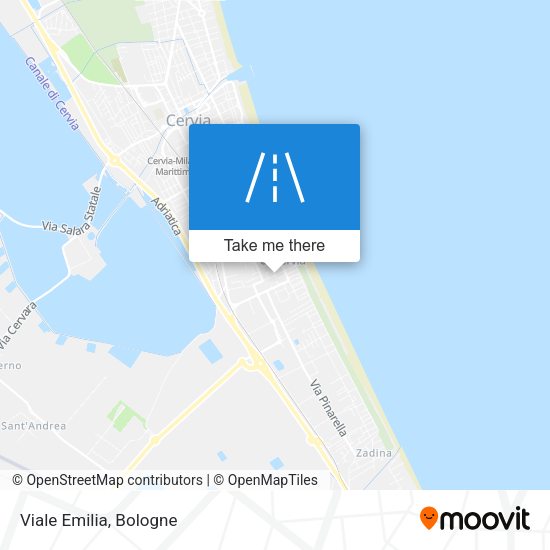 Viale Emilia map
