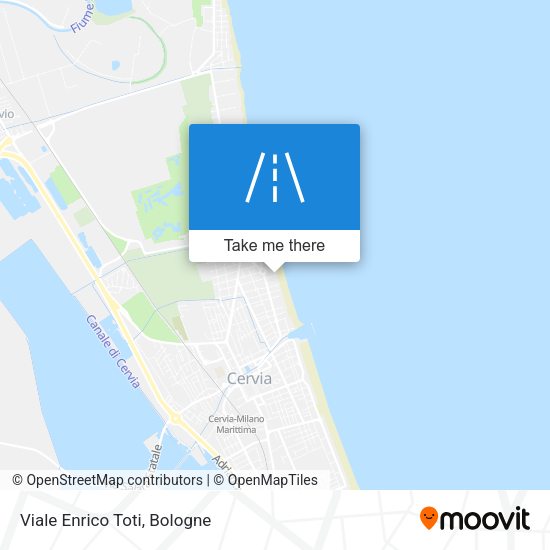 Viale Enrico Toti map