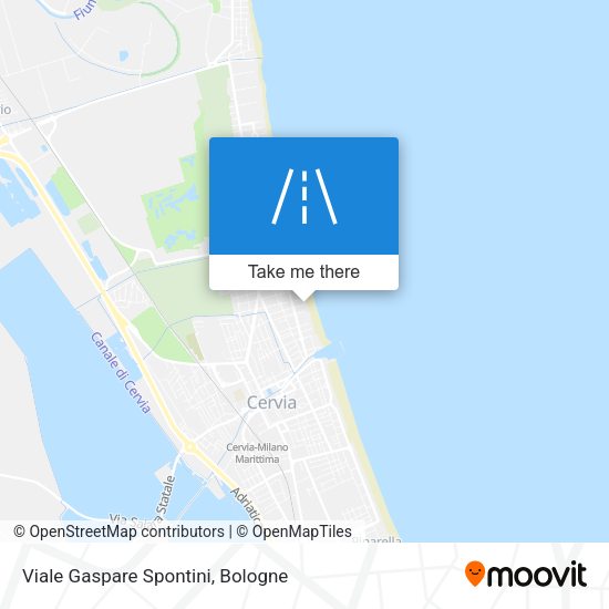 Viale Gaspare Spontini map