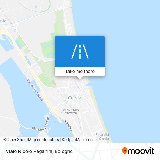 Viale Nicolò Paganini map