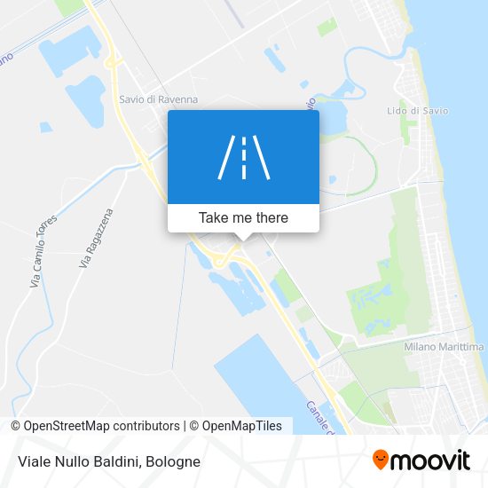 Viale Nullo Baldini map