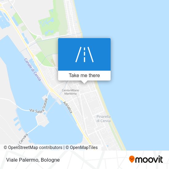 Viale Palermo map