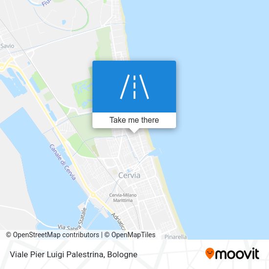 Viale Pier Luigi Palestrina map