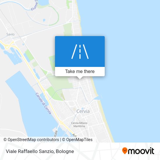 Viale Raffaello Sanzio map