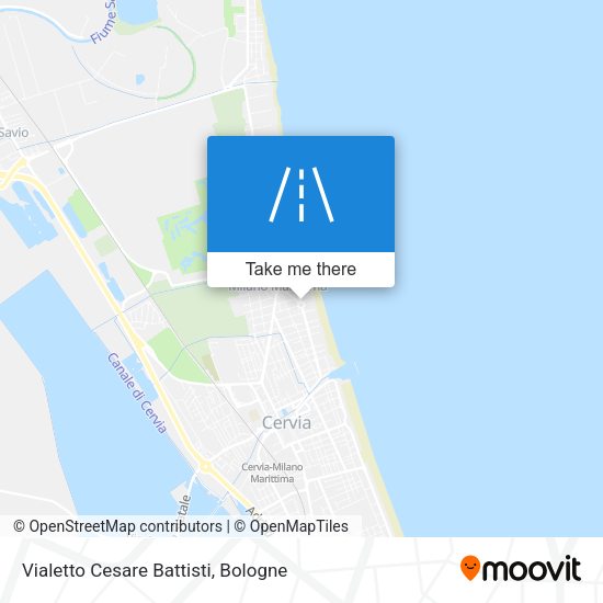 Vialetto Cesare Battisti map