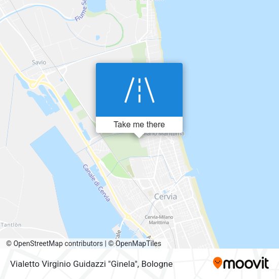 Vialetto Virginio Guidazzi "Ginela" map