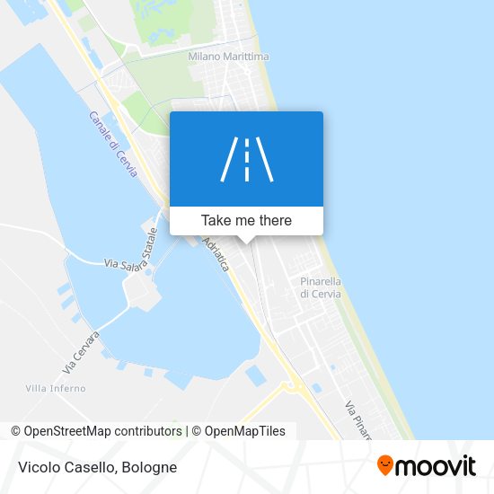 Vicolo Casello map