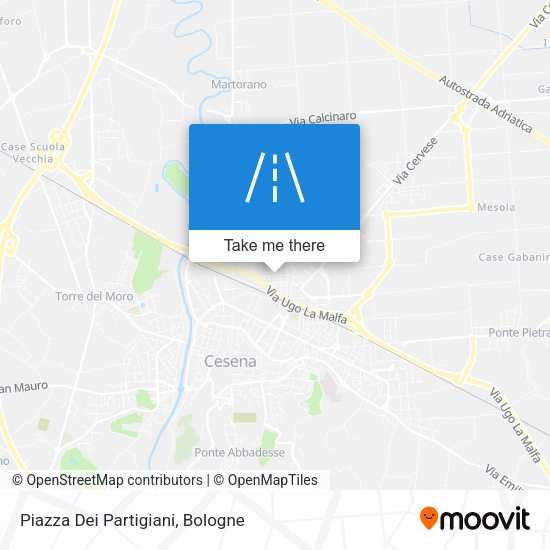 Piazza Dei Partigiani map