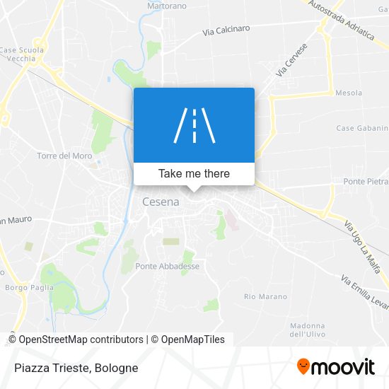 Piazza Trieste map