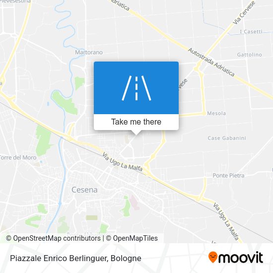Piazzale Enrico Berlinguer map