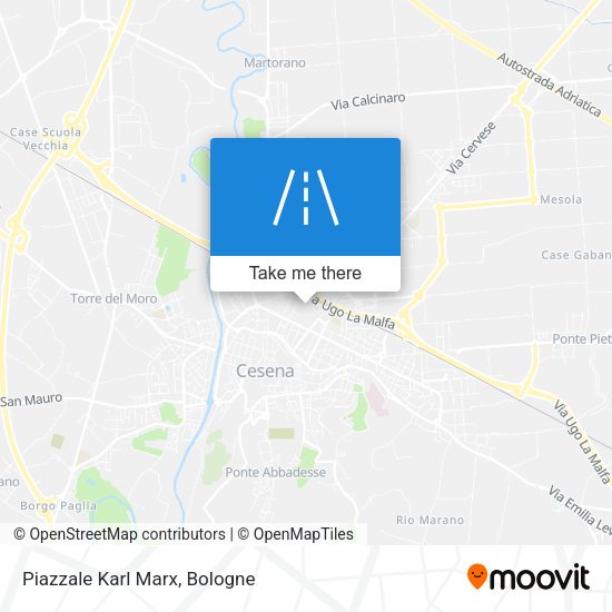 Piazzale Karl Marx map