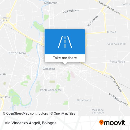 Via Vincenzo Angeli map