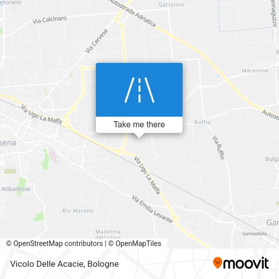 Vicolo Delle Acacie map