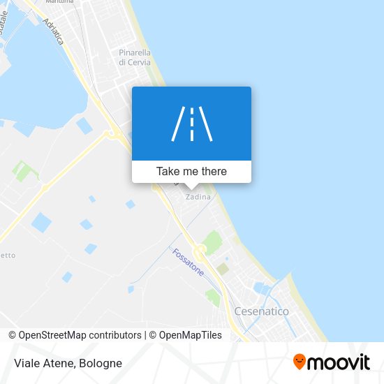 Viale Atene map