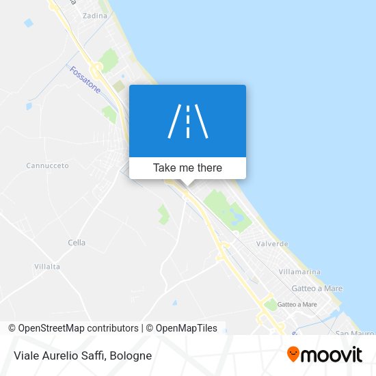 Viale Aurelio Saffi map