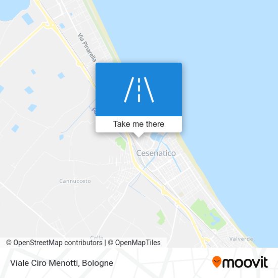 Viale Ciro Menotti map