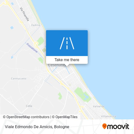 Viale Edmondo De Amicis map