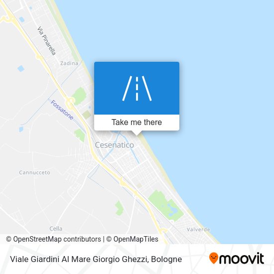 Viale Giardini Al Mare Giorgio Ghezzi map