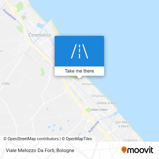 Viale Melozzo Da Forlì map