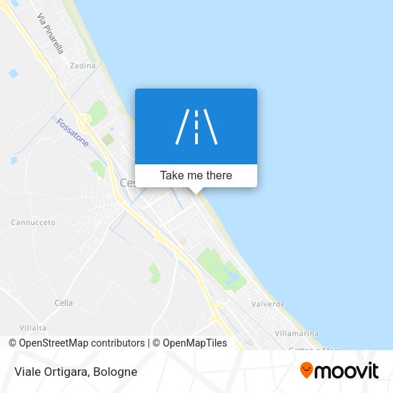 Viale Ortigara map