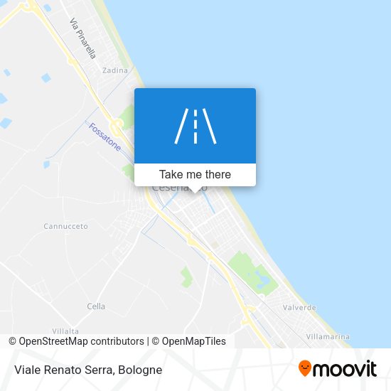 Viale Renato Serra map