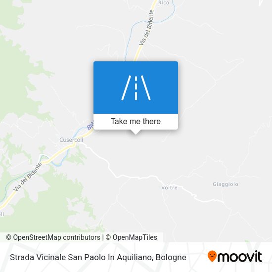 Strada Vicinale San Paolo In Aquiliano map