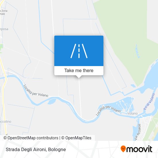 Strada Degli Aironi map