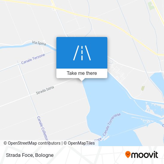 Strada Foce map