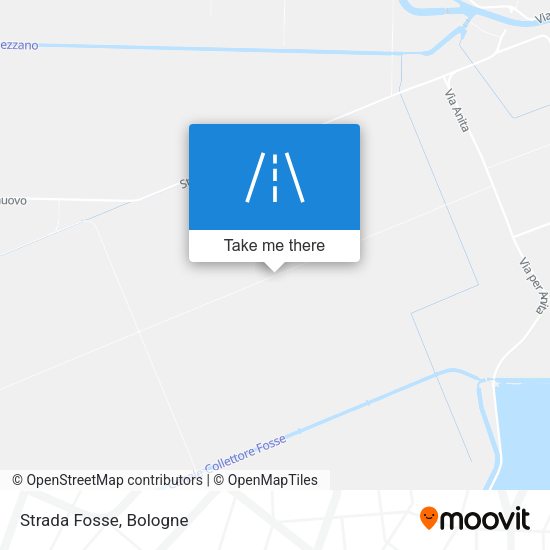 Strada Fosse map