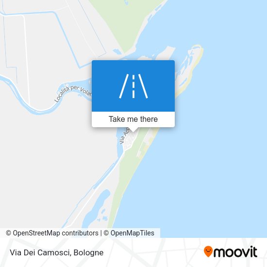 Via Dei Camosci map