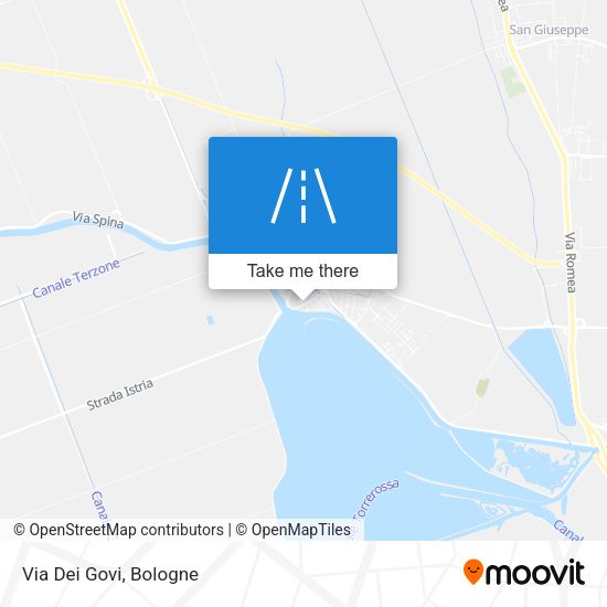 Via Dei Govi map