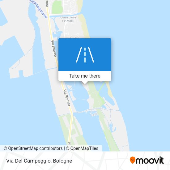 Via Del Campeggio map