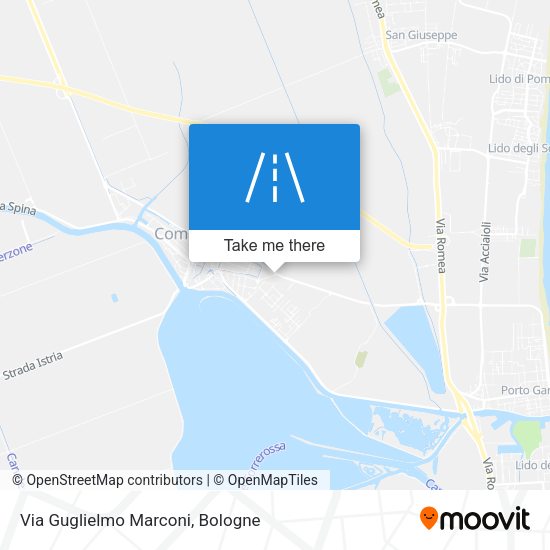 Via Guglielmo Marconi map