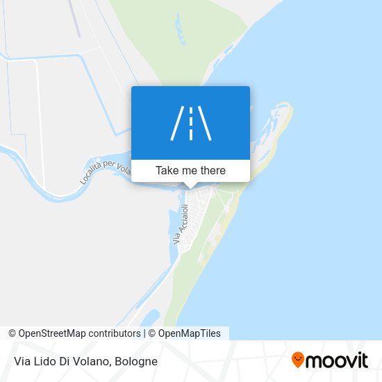 Via Lido Di Volano map
