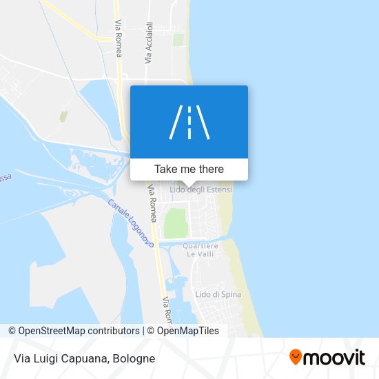 Via Luigi Capuana map