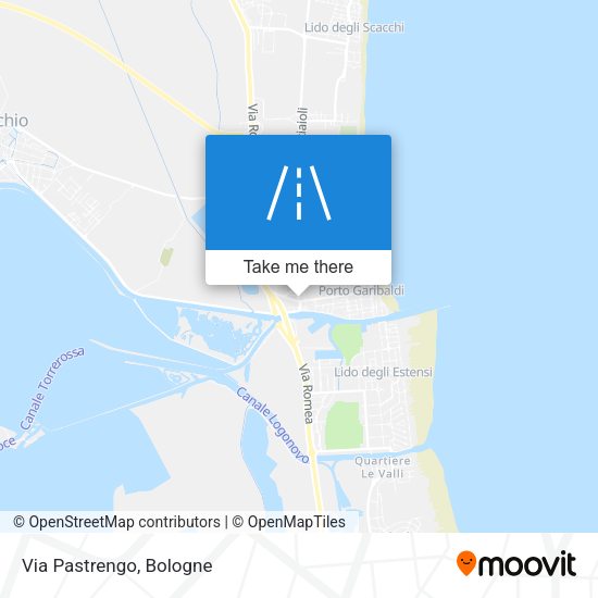 Via Pastrengo map