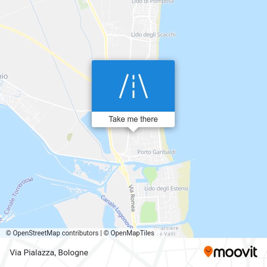 Via Pialazza map
