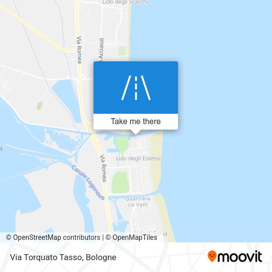 Via Torquato Tasso map