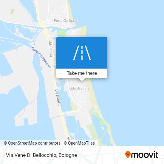 Via Vene Di Bellocchio map