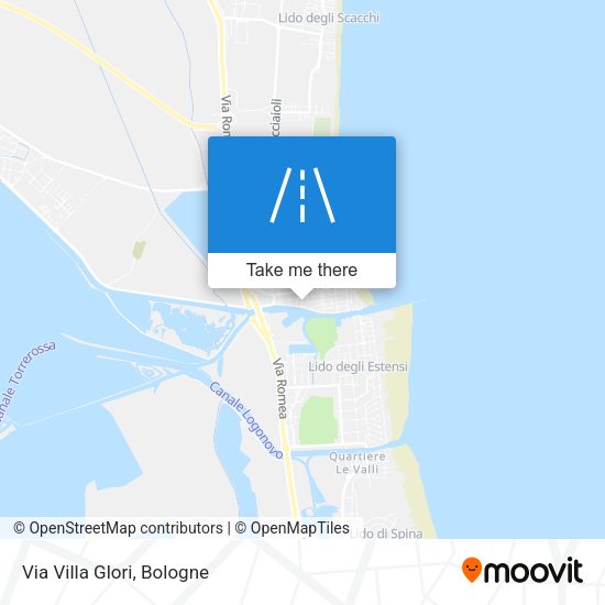 Via Villa Glori map