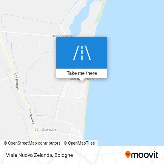 Viale Nuova Zelanda map
