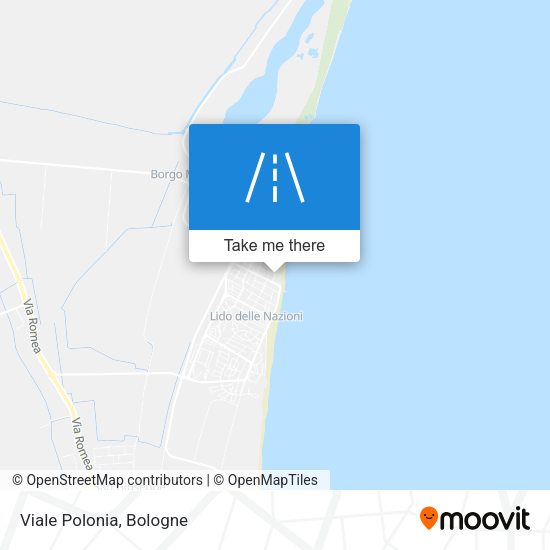 Viale Polonia map